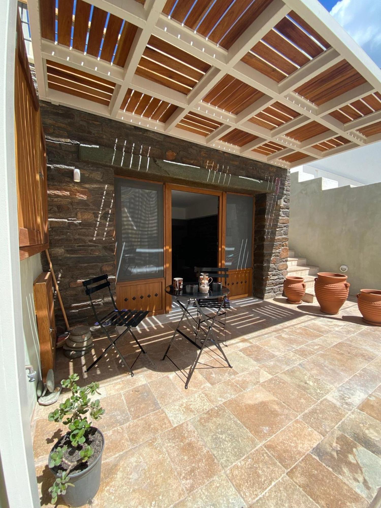 Andros 4 All Seasons Villas & Suites Ormos  ภายนอก รูปภาพ