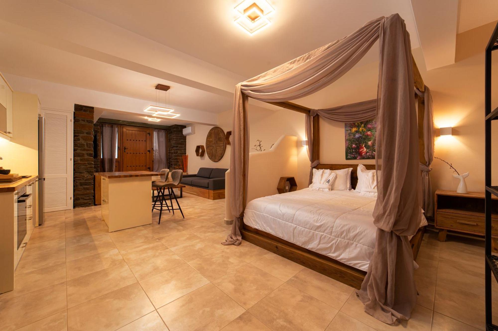 Andros 4 All Seasons Villas & Suites Ormos  ภายนอก รูปภาพ
